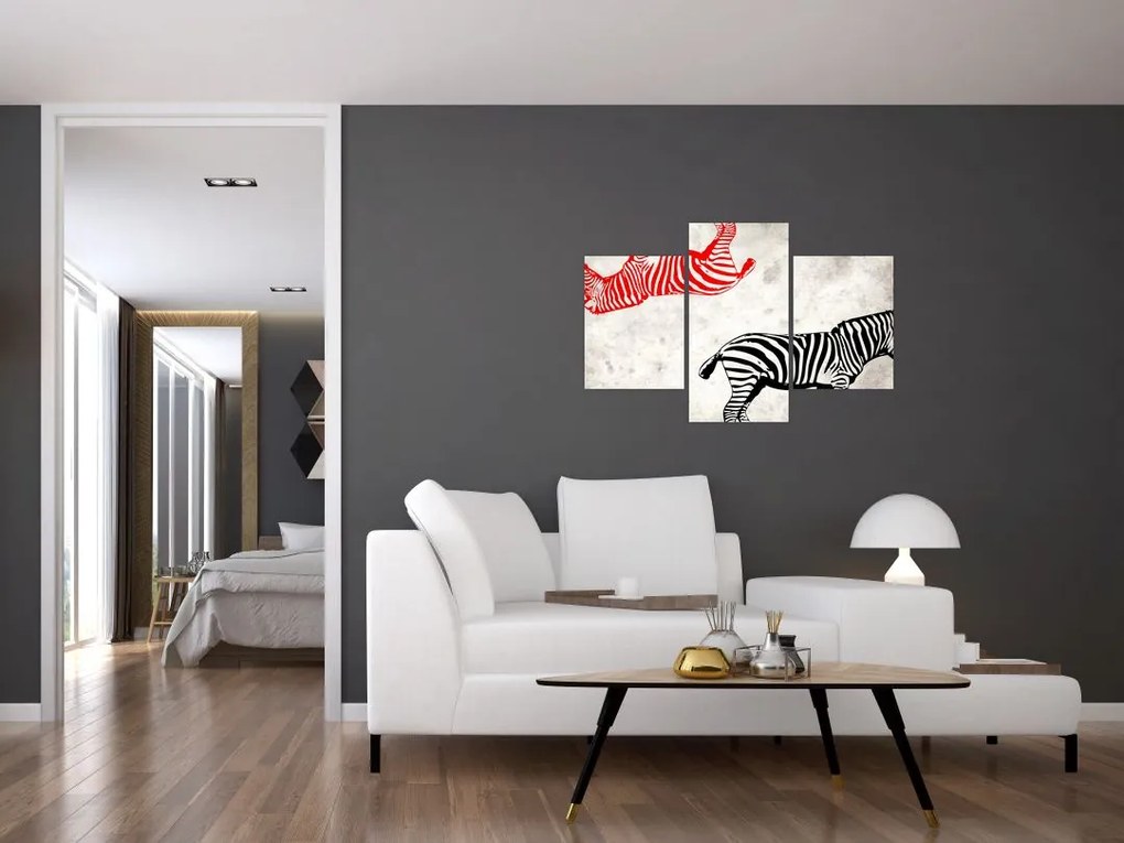 Tablou - Zebre (90x60 cm)