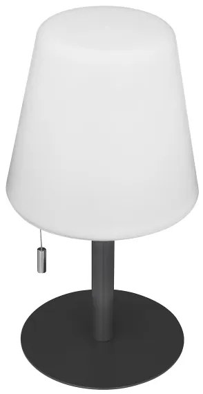 Lampă LED RGBW reîncărcabilă de masă de exterior Atmosphera ZACK LED/3,7V IP44 negru