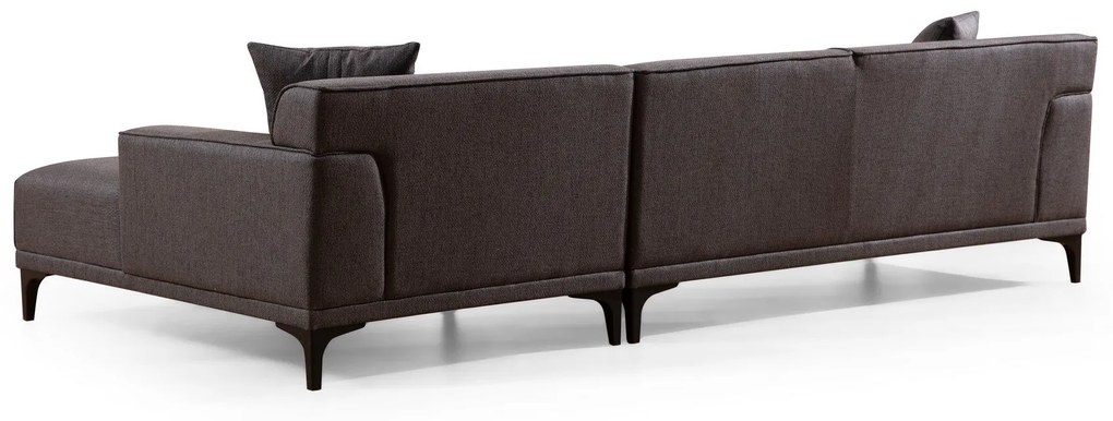 Canapea de colț Petra R Corner - Anthracite
