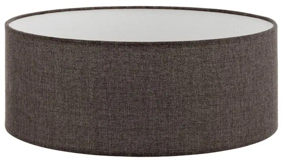 Lampă de podea LED TUNJA, 1xE27/20W/230V, Ø 38 cm, negru/maro