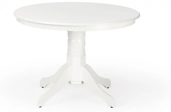 Set masa rotunda Gloster ø106 cm + 3 scaune Barkley alb