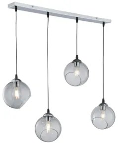 Suspensie moderna 4 becuri E27 Clooney R30074054 Trio