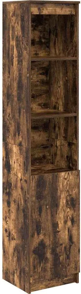 vidaXL Tablou stejar afumat 37,5x35x180 cm Lemn prelucrat