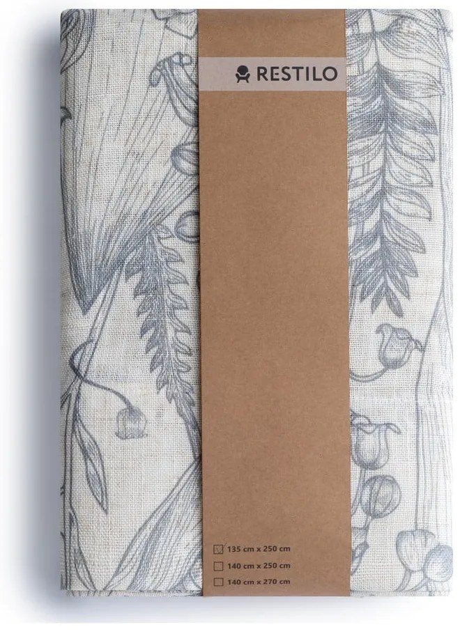 Draperie gri deschis 135x250 cm Selvetia – Restilo