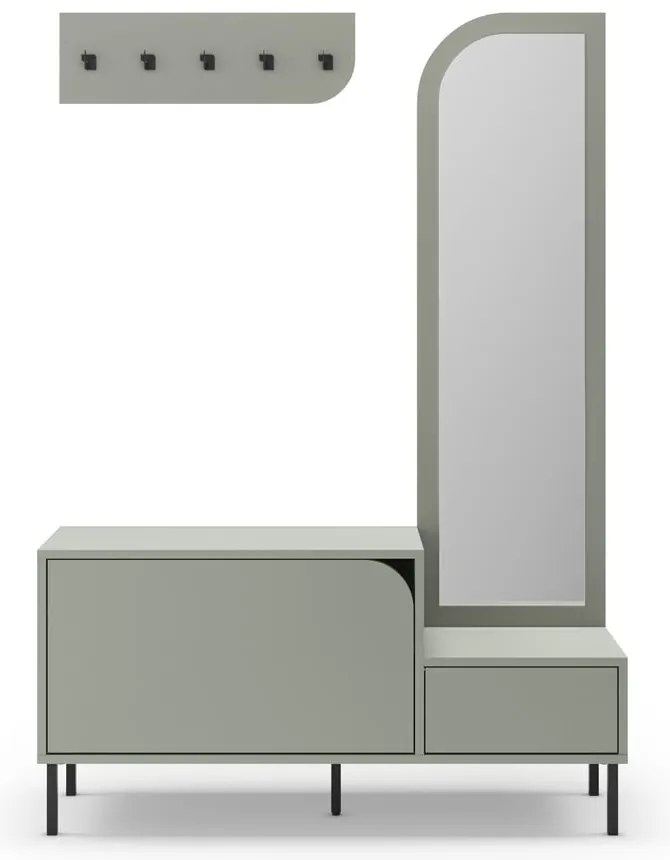 Set pentru hol verde/gri Bea – Marckeric