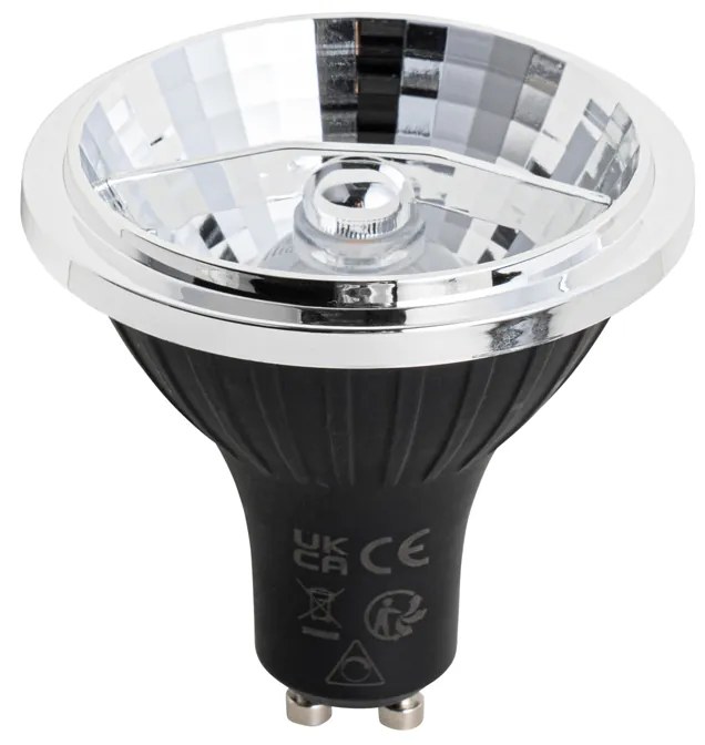 Set de 5 becuri LED GU10 dimabile 70mm 6.5W 600 lm 2700K