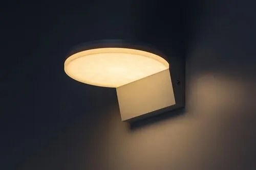 Aplica LED iluminat exterior IP54 Batida alba