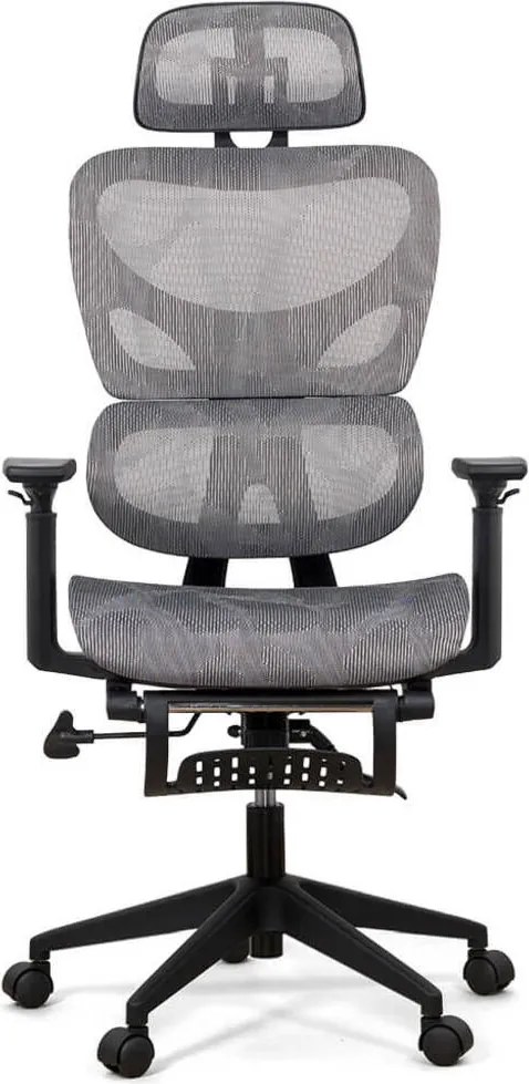 Scaun Ergonomic Multifunctional Cu Suport Lombar SYYT 9508 gri