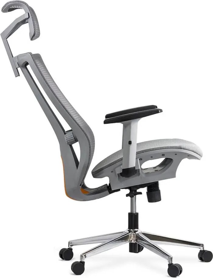Scaun ergonomic SYYT 9510, spătar înalt și bază metalică