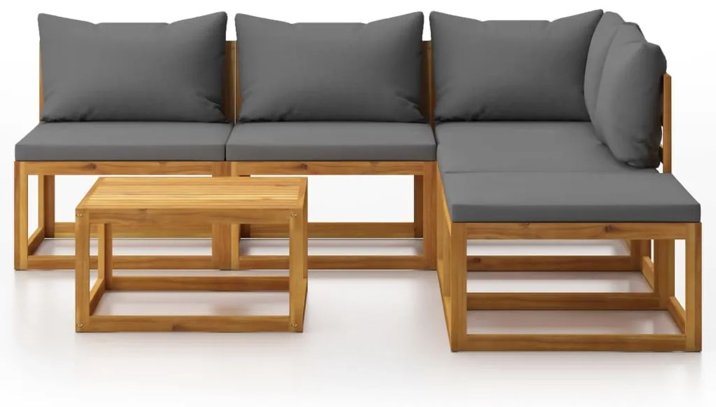 Set mobilier de gradina Culoare gri, ERIK