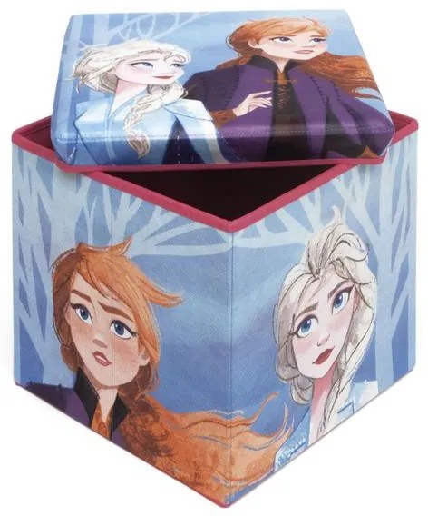 Disney Regatul de gheață depozitare jucării 30×30×30 cm