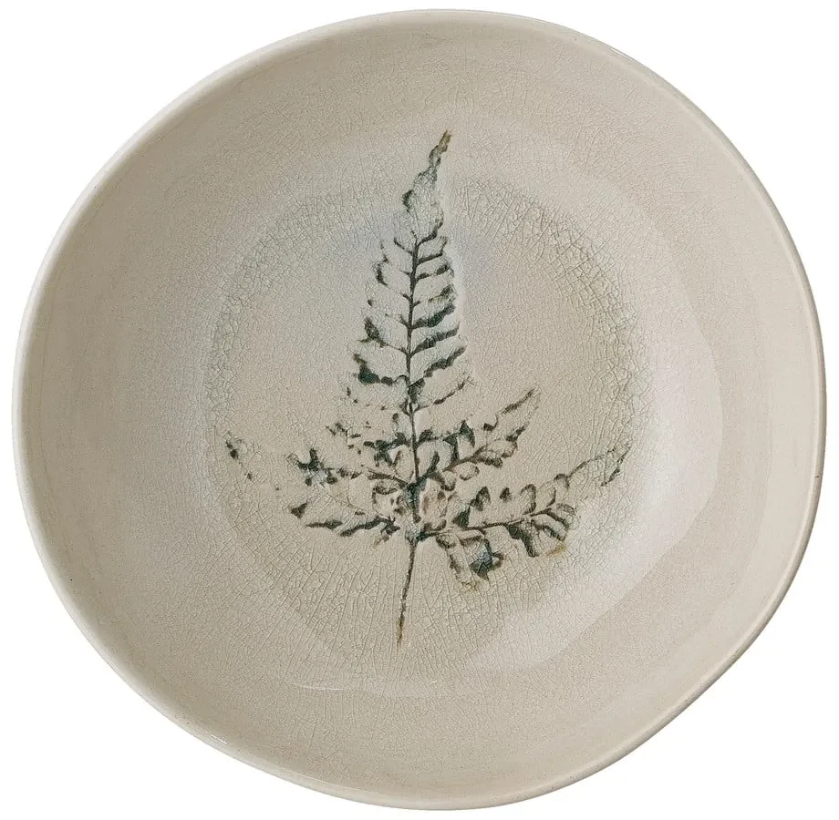 Farfurie adâncă din gresie ceramică Bloomingville Bea