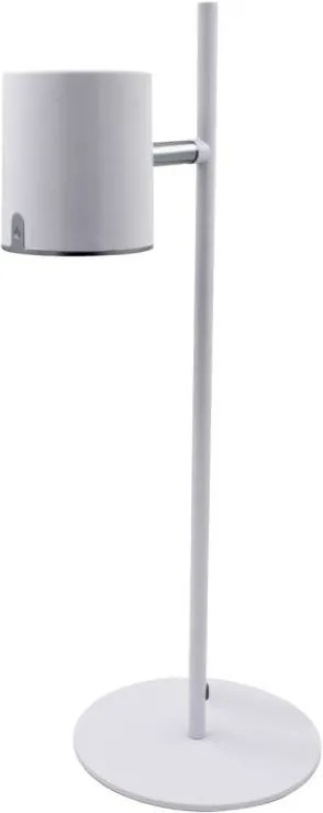 Lampă de masă albă cu LED Kandy, 46x16x21 cm, metal/ aluminiu, alb