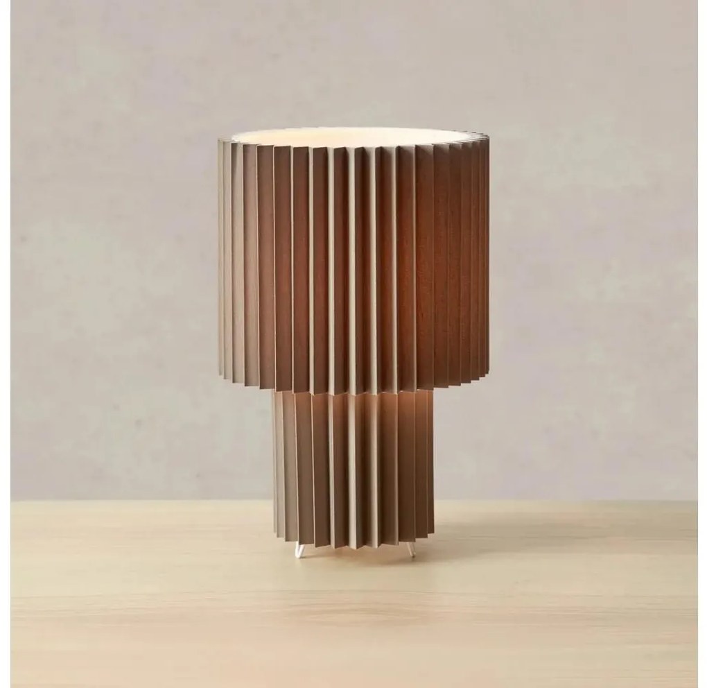 Markslöjd 108896 - Lampă de masă CATIS 1xE27/60W/230V, 32 cm, gri