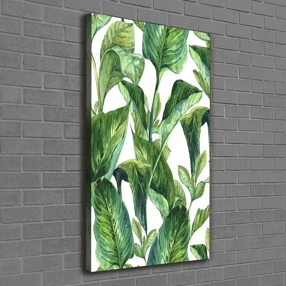 Tablou pe pânză canvas Frunze tropicale