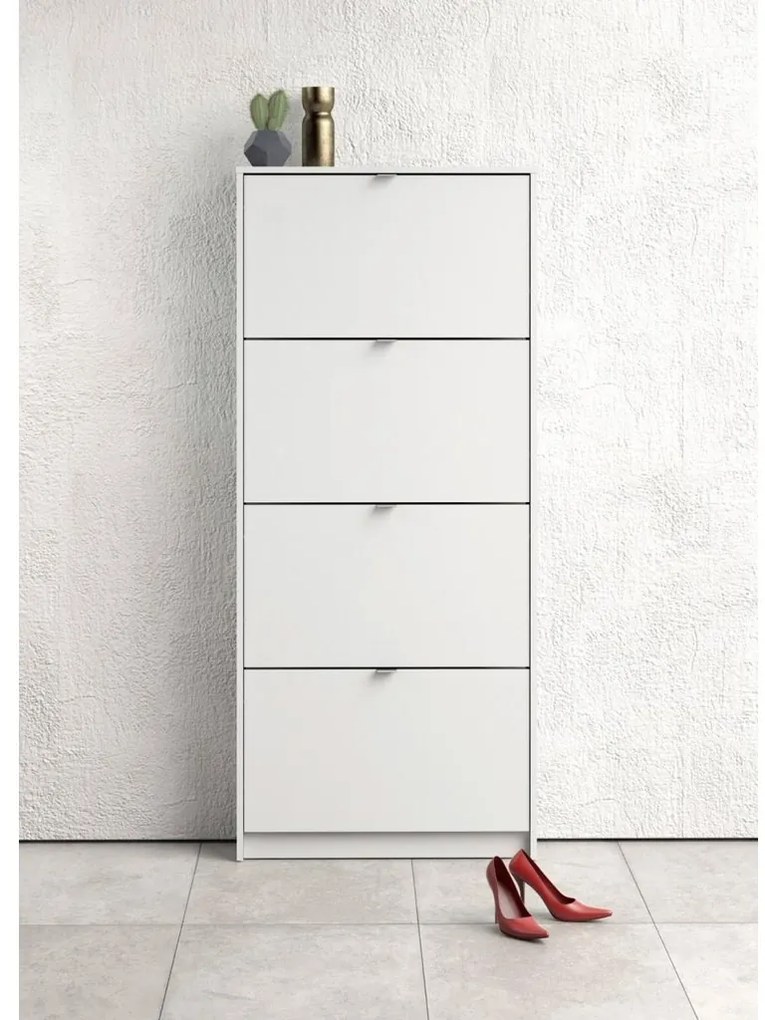 Suport pentru pantofi Flap C 165, alb