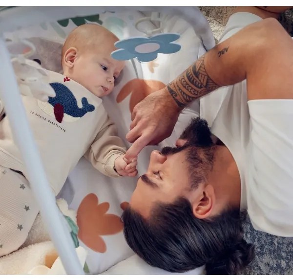 KINDERKRAFT - Saltea de joacă pentru copii COZYPLAY, gri