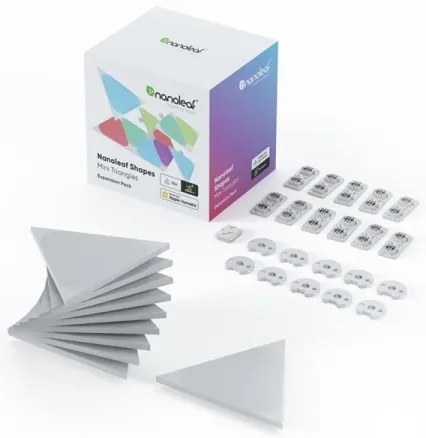 Set 10 buc. panou LED RGB dimabil Nanoleaf NL48-1001TW-10PK TRIANGLES LED/0,5