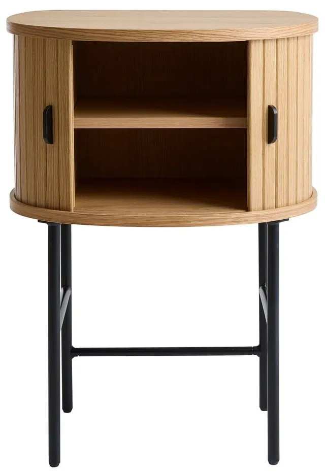 Noptieră în culoare naturală Nola – Unique Furniture