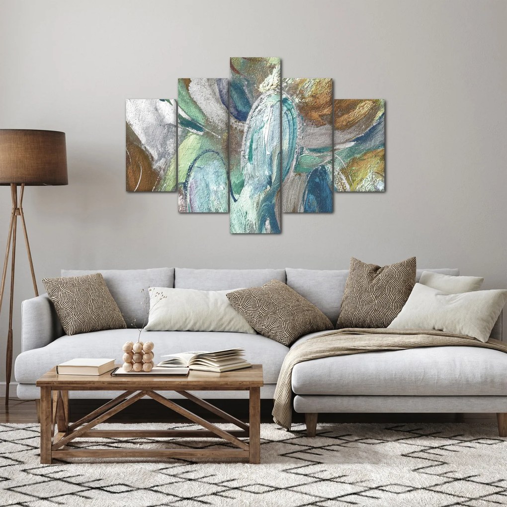Tablou - Pictura figura abstractă (150x105 cm)