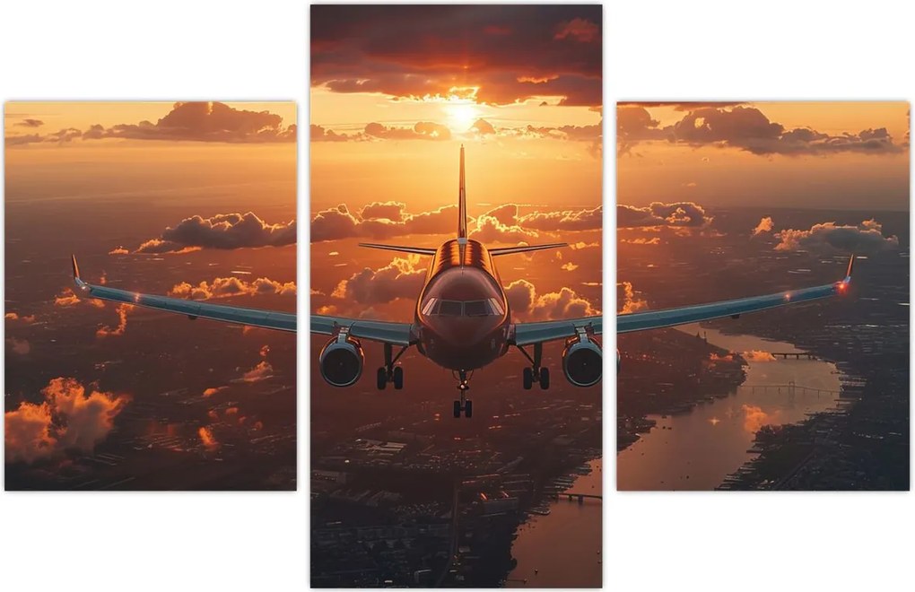 Tablou - Avion de transport (90x60 cm)