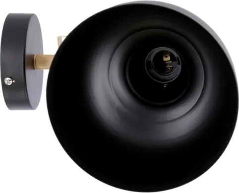 Spot de perete RENO 1xE27/40W/230V negru