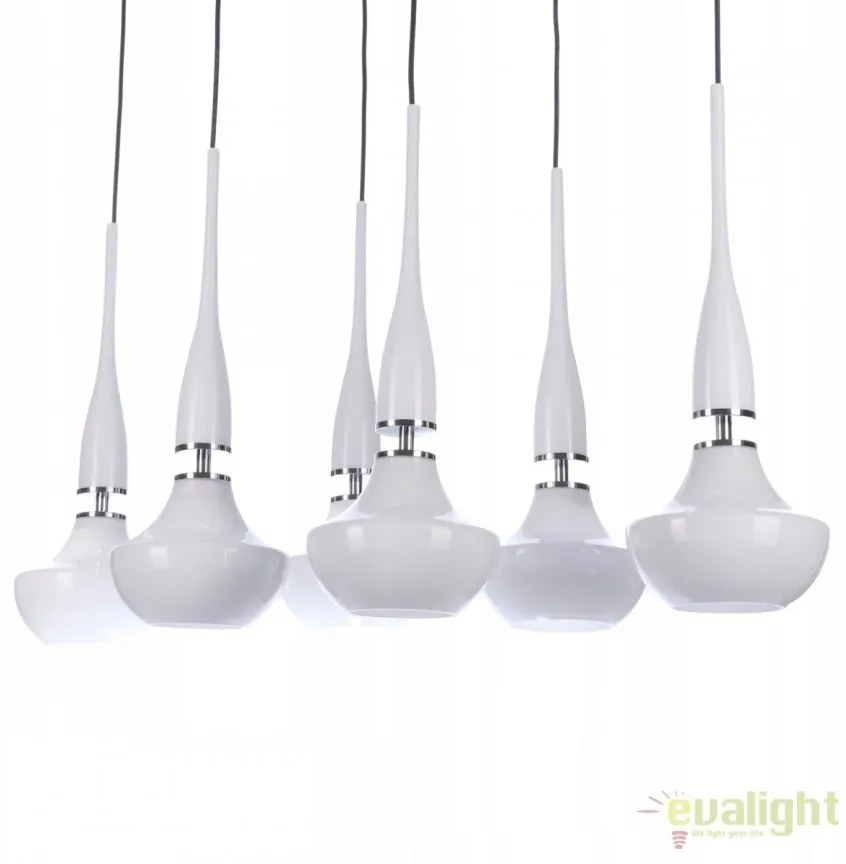 Lustra moderna Tasos 6 white