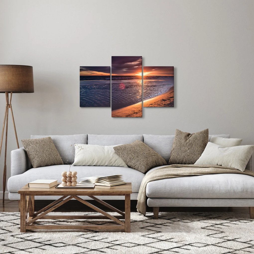Tablou cu apus de soare (90x60 cm)