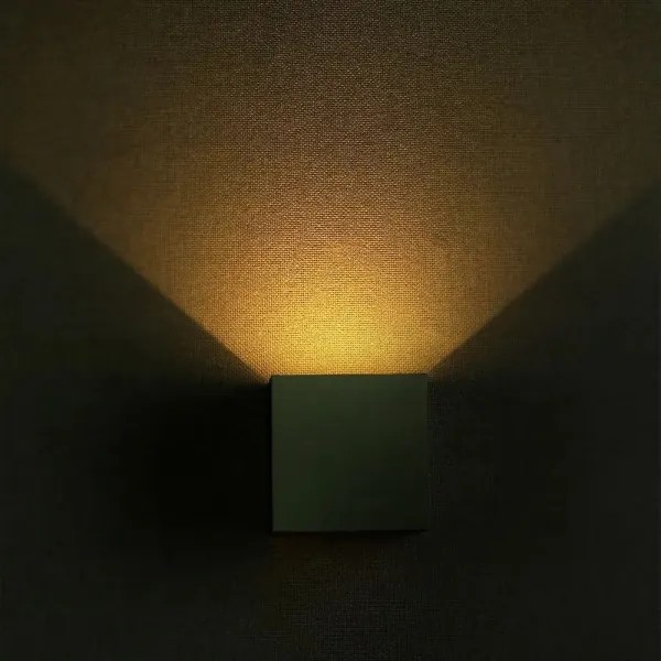 Aplică LED de exterior LED/11W/230V 3000K IP65 gri