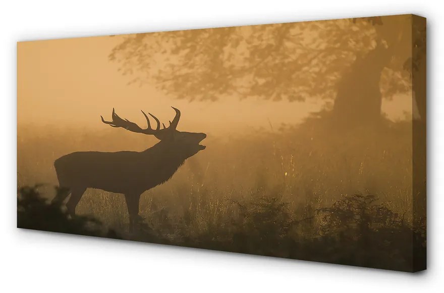 Tablouri canvas Sunrise Deer