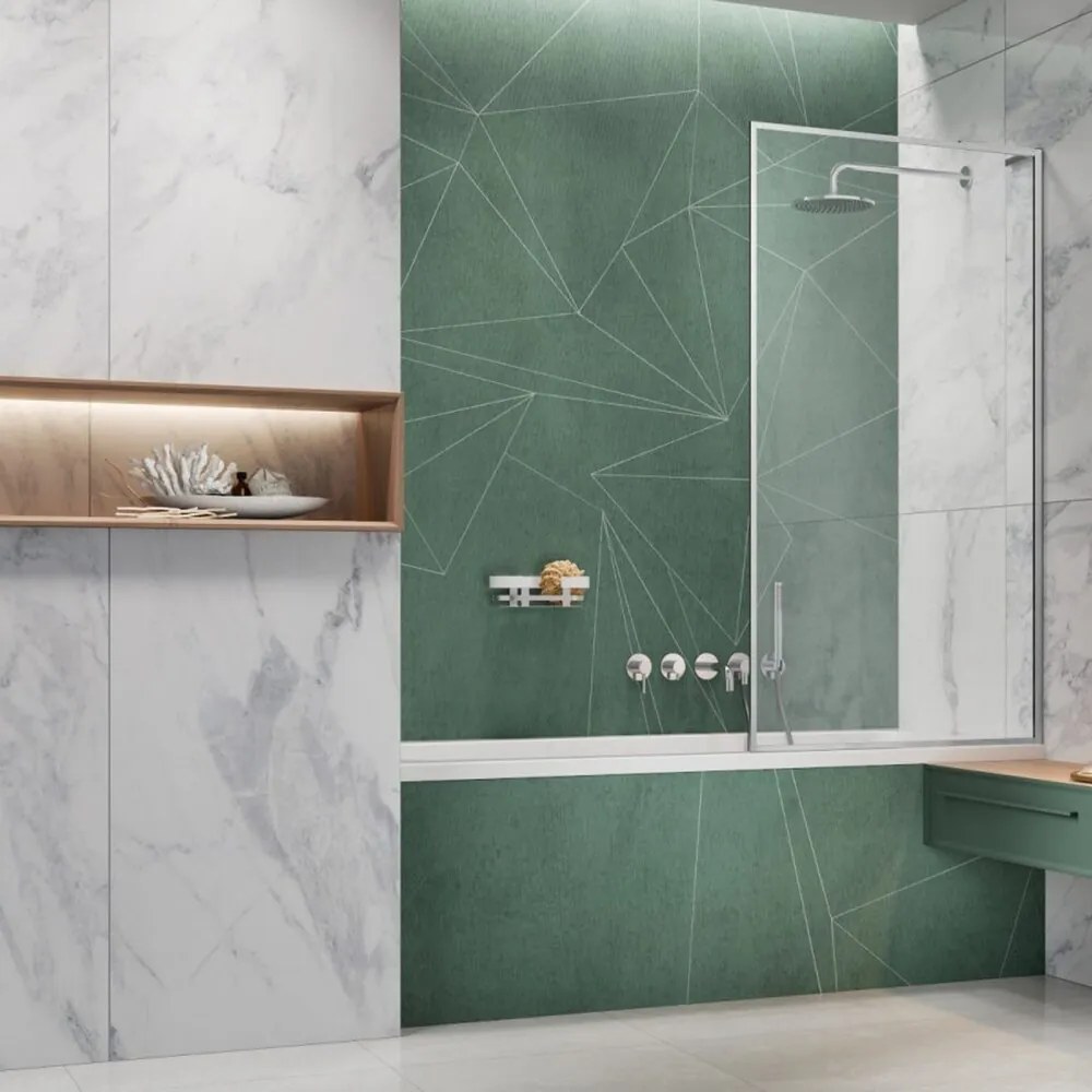 Paravan de cada Radaway Modo F SL PNJ II crom lucios-transparent 50x150 cm sticla 8 mm dreapta