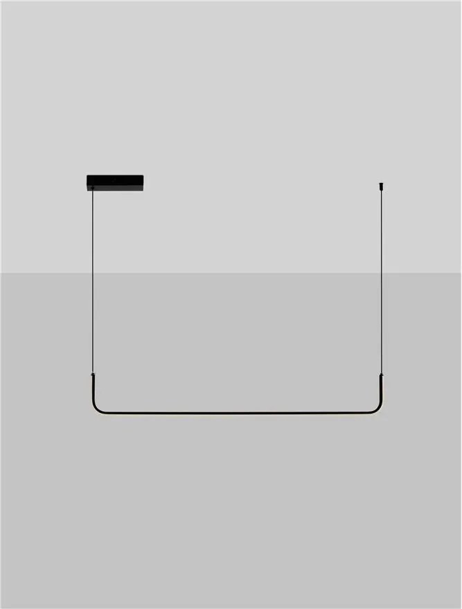 Lustra LED suspendata stil minimalist liniar STRITA L-101cm
