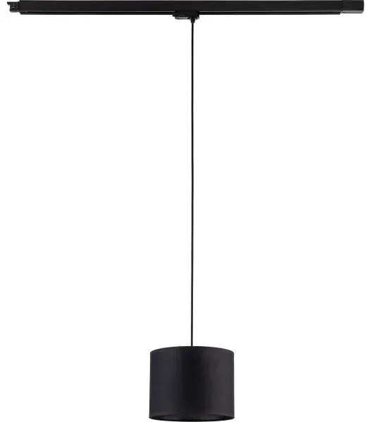 Lustră pe cablu pentru sistem de șină trifazic TRACER 1xE27/15W/230V d. 20 cm negru