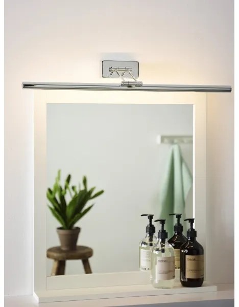 Aplică LED pentru tablouri GAVIN LED/13W/230V IP21 crom lucios Lucide 48202/12/11