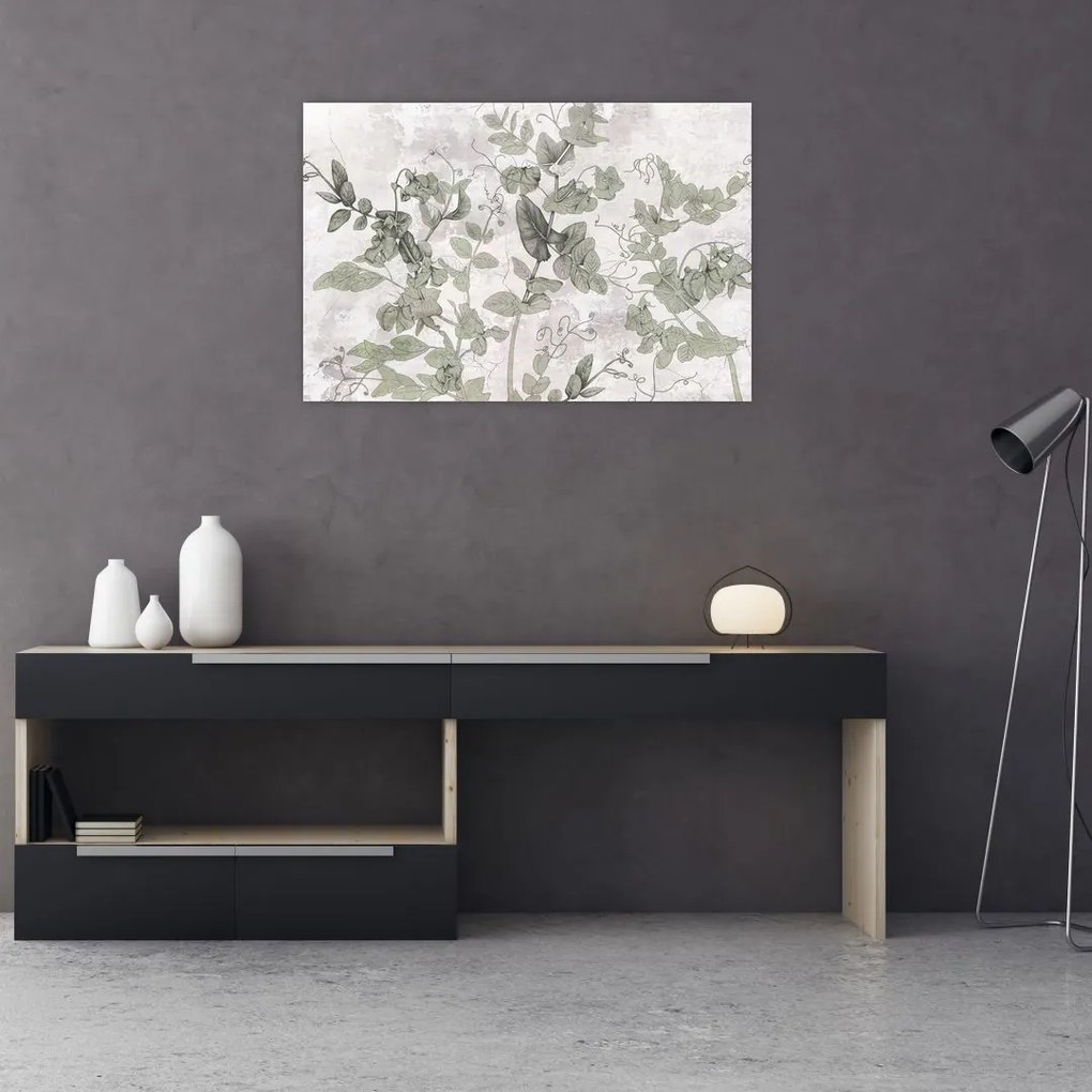 Tablou - Plante in ipsos (90x60 cm)