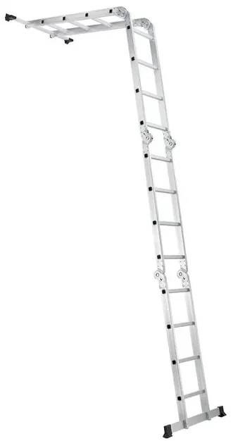 Juskys Scară multifuncțională din aluminiu 470 cm