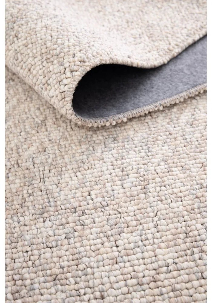 Covor crem 80x150 cm Petra Liso – Universal