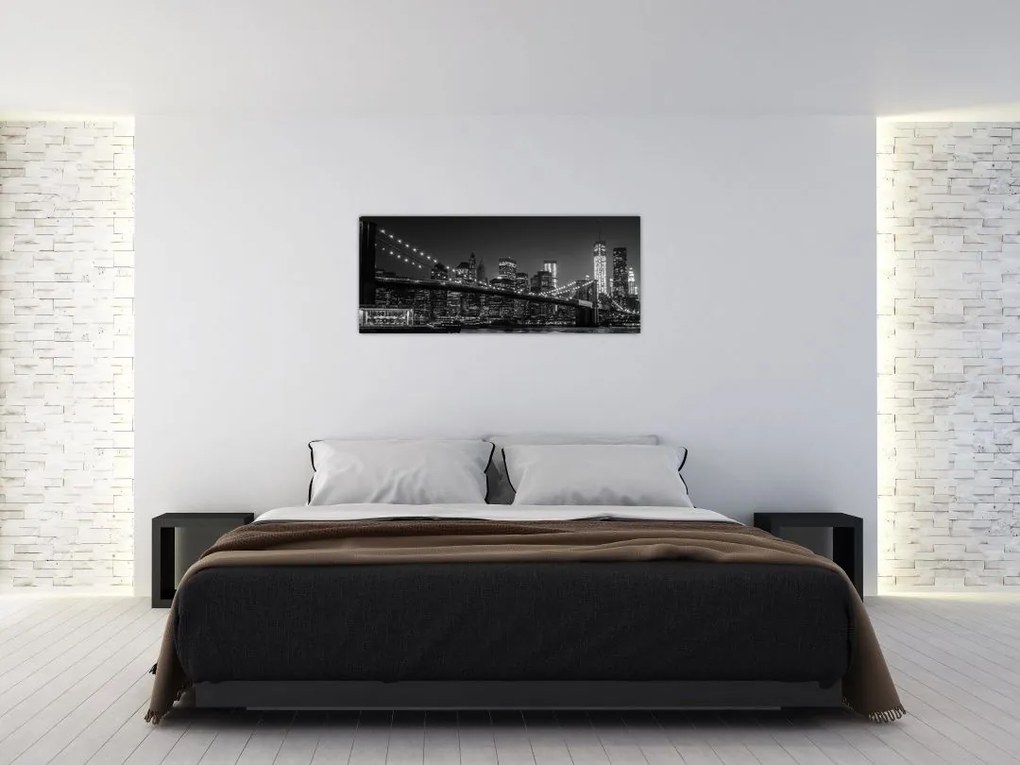 Tablou cu podul Brooklin în New York (120x50 cm)