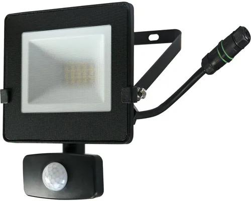 Proiector cu LED integrat MasterPlug 10W 800 lumeni IP54, senzor de mișcare, lumină neutră