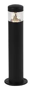 Lampă modernă pentru exterior neagră 40 cm IP44 cu LED - Roxy