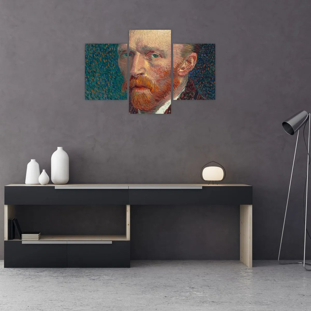 Tablou -  Vincent van Gogh, Self-Portrait, reproducere (90x60 cm)