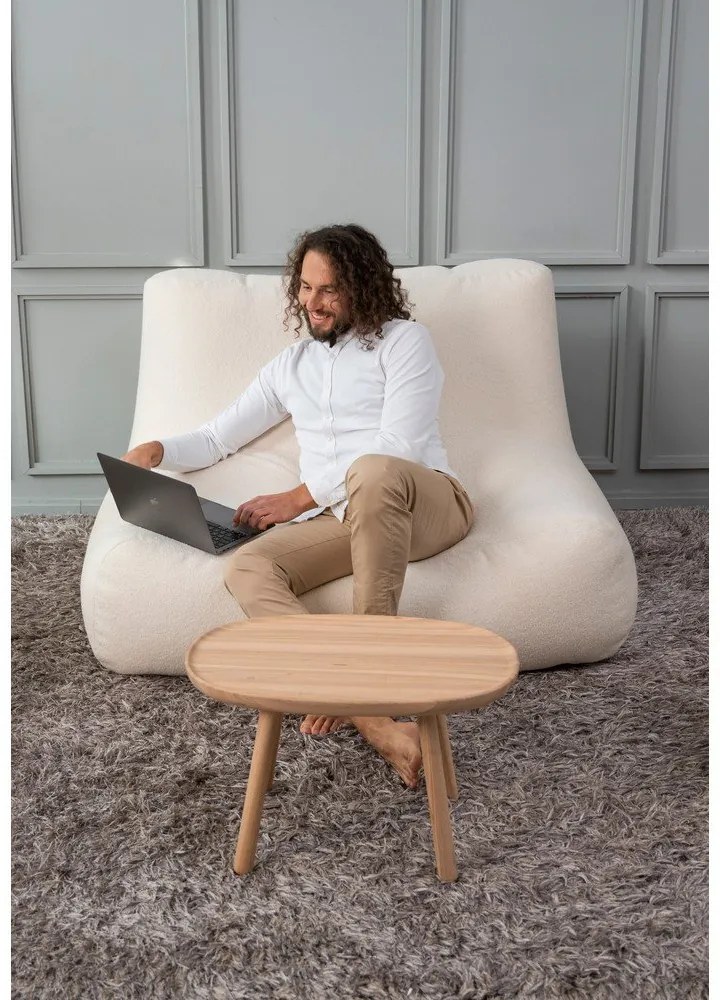 Fotoliu bean bag albastru Sofa Tube – SLOWDOWN