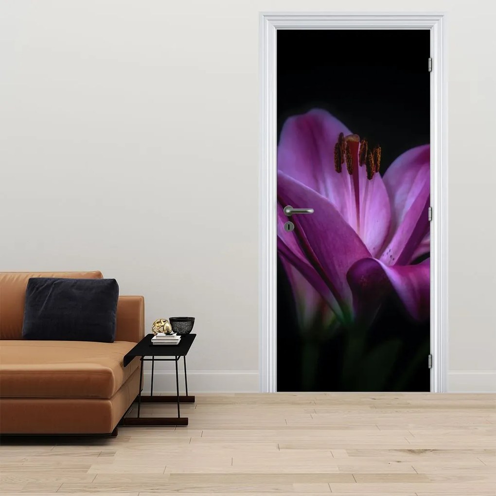 Fototapet pentru ușă - Crini (95x205cm)
