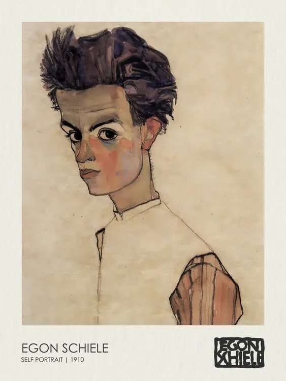 Reproducere Self Portrait (1910), Egon Schiele