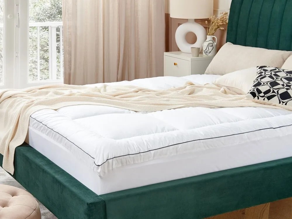 Husă pentru saltea 200x180 cm Travis (alb). 1011150
