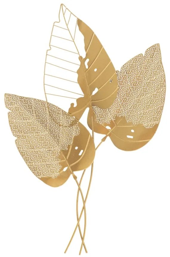 Deco perete Gold Leaf 53/4/84,5 cm