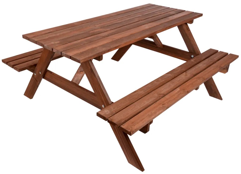 Set de grădină din lemn PIKNIK FSC