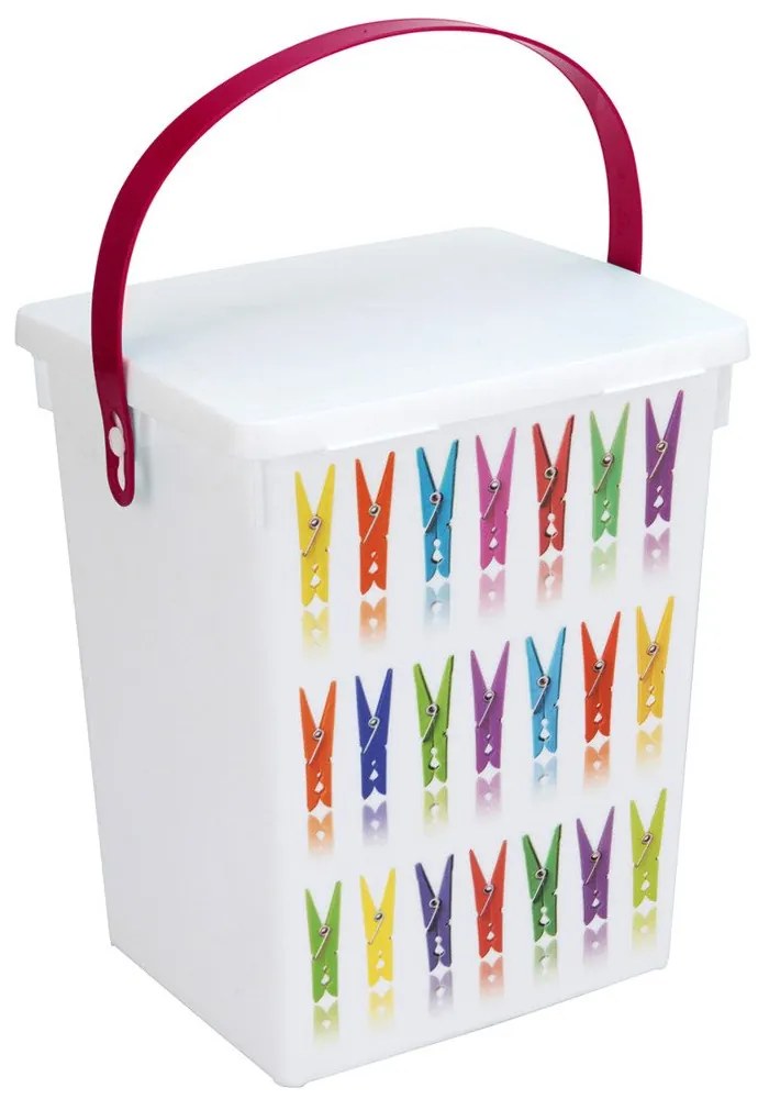 Recipient pentru detergent 5 L, Alb