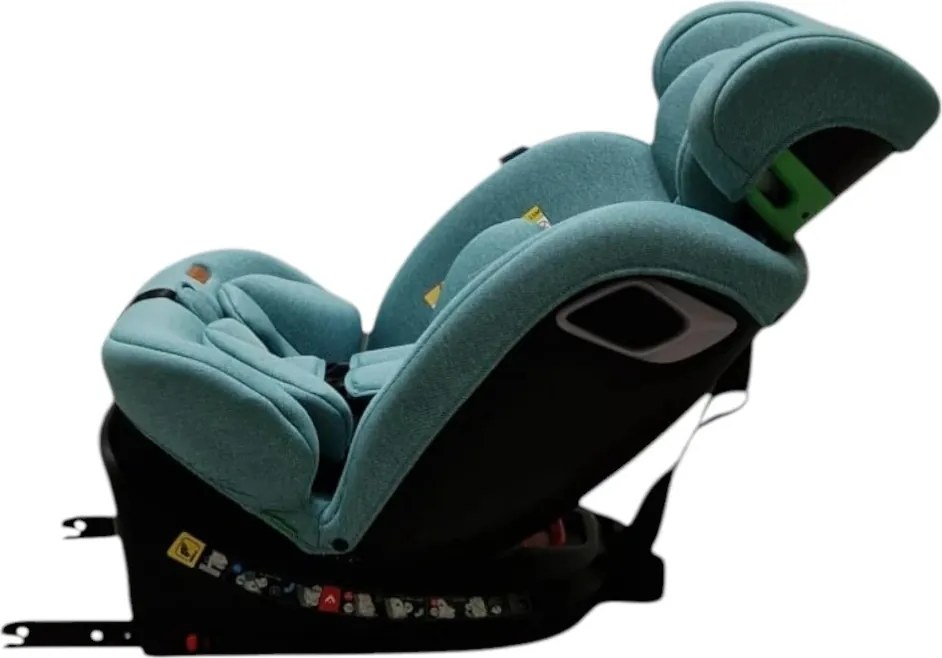 Scaun Auto cu Isofix Baby Care™ BS10P, Cu rotire 360 grade, Omologare R-129 i-Size, 0-36 kg, Tetiera reglabila, Transformabil in scoica auto, Sistem