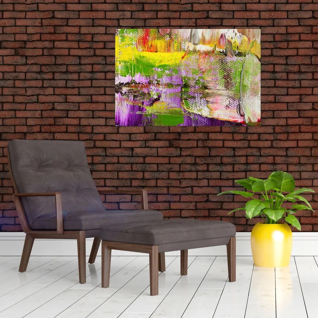 Tablou cu abstracție - pictura (90x60 cm)